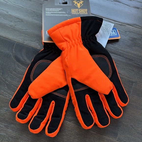 Hot Shot Heat Factor 2 gloves,waterproof,3M insulated, fleece lined,hunting - Picture 3 of 13